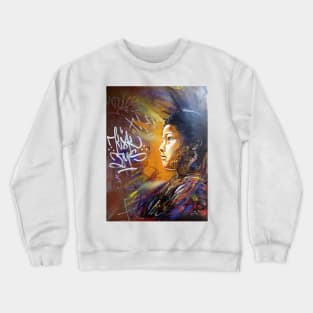 brick lane graffiti golden child Crewneck Sweatshirt